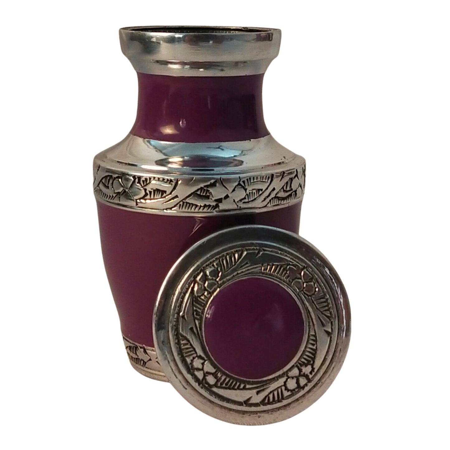 Beautiful Small Mini Keepsake Cremation Urns for Human Ashes - Single Piece