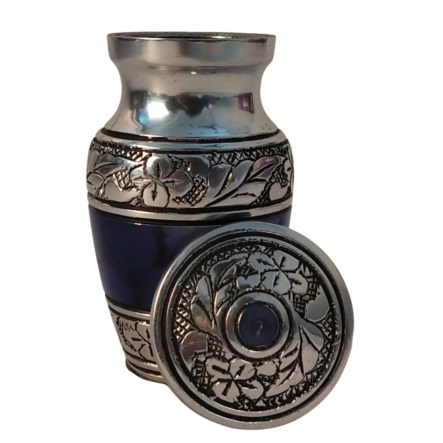 Beautiful Small Mini Keepsake Cremation Urns for Human Ashes - Single Piece