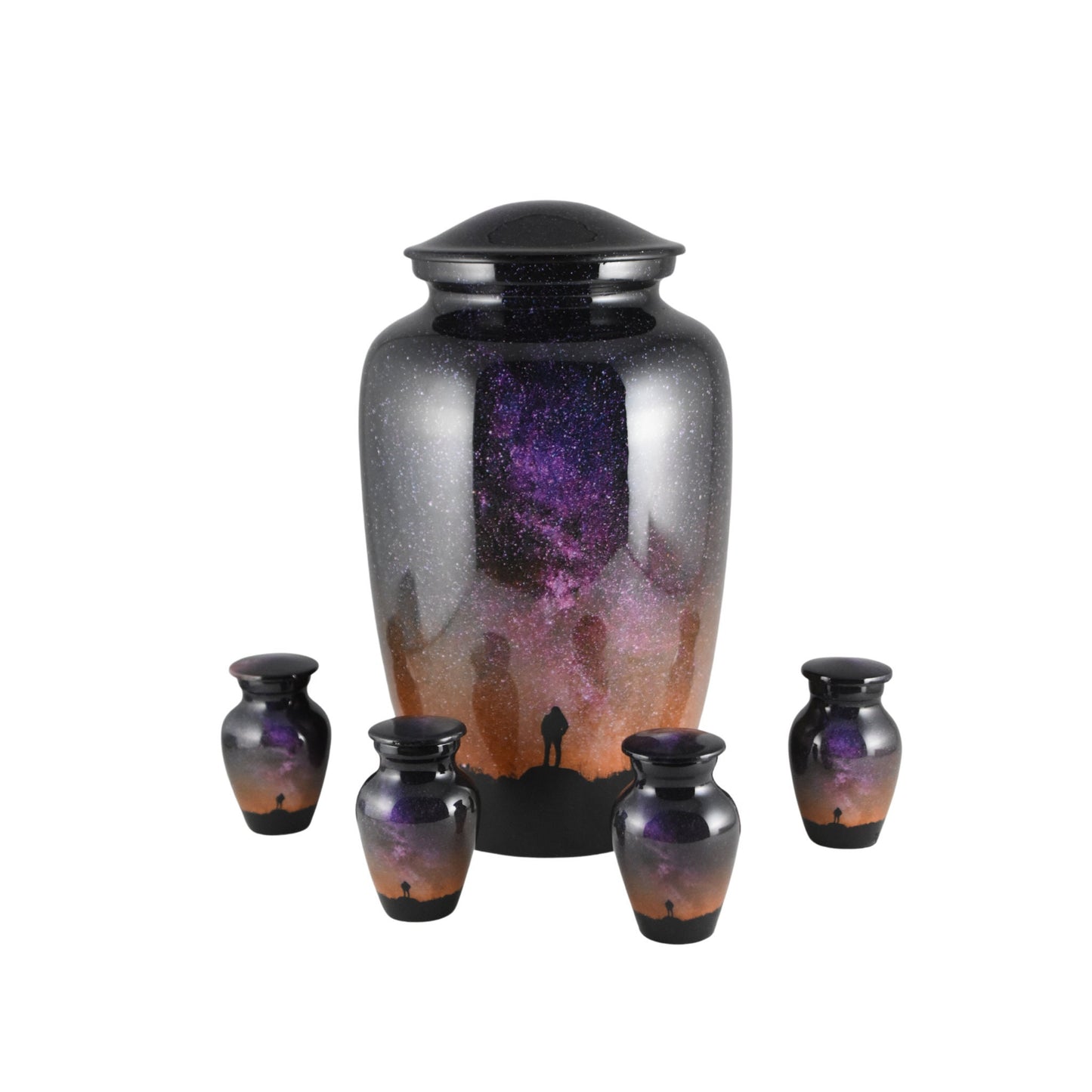 Milky Way - Galaxy Night Sky Urn for Ashes Adult male - Urns for human ashes adult female - Urns - Cremation Urns for Adult Ashes