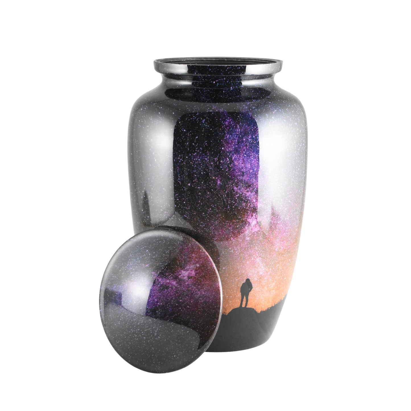 Milky Way - Galaxy Night Sky Urn for Ashes Adult male - Urns for human ashes adult female - Urns - Cremation Urns for Adult Ashes